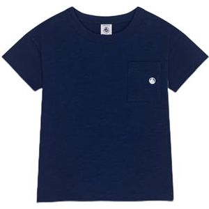 Petit Bateau Jongens T-shirt, blauw, 5 Jaar