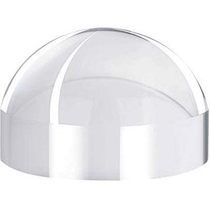 40X Crystal Dome Vergrootglas Acryl Optische Vergrootglas, 25 MM Bureau Lezen Loep Presse-papier Half Ball Lens Vergrootglas voor Lezen Krant Postzegels Kaarten