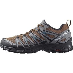 SALOMON heren X ULTRA PIONEER AERO Wandelschoen,Toffee Quiet Shade Mallard Blue,48 EU