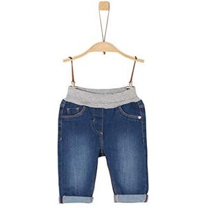 s.Oliver Uniseks - Baby Jeans met omslagband, 56z2, 74 cm