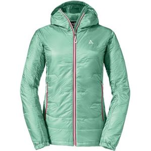 Schöffel W Thermo Jacket Tofane Green - PrimaLoft winddicht ademend dames bergbeklimmerjack, maat 42 - kleur matc