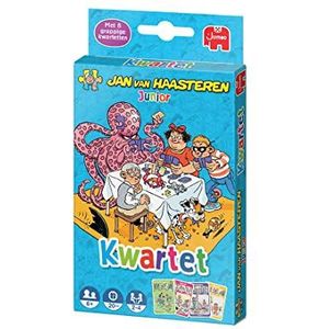 Jan van Haasteren Junior Kwartet - Het leukste kaartspel voor jong en oud vanaf 6 jaar