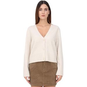 ONLY Onlhazel Ls Button Cardigan Bf KNT gebreide jas voor dames, Pumice Stone/Detail: melange, S
