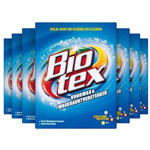 Biotex Waspoeder Voorwas en Waskrachtversterker voor witte was - 7 x 750gram - Voordeelverpakking