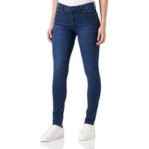 Springfield Slim gewassen duurzame jeans voor dames, Medium_Blauw, 32