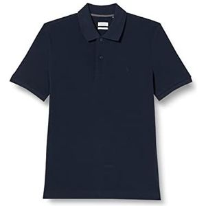 Seidensticker Men's slim fit poloshirt korte mouwen polo shirt, donkerblauw, XL, donkerblauw, XL