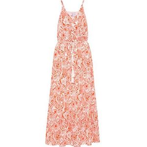 IZIA Zomerjurk  grenadine / natuurwit