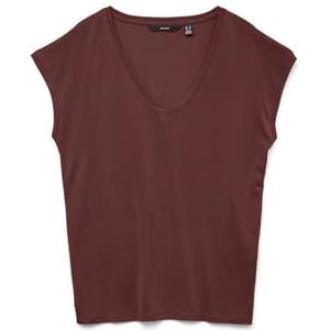 VERO MODA VMFILLI SS V-hals Tee GA NOOS, Balsemgroen, L