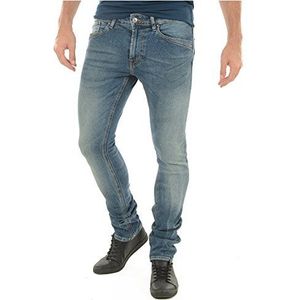 Guess Miami Pocket Super-Skinny Slim Jeans voor heren, Meerkleurig (Marble Arch), 48W x 34L (Fabrikant maat: 33)