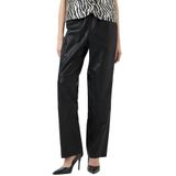 Yas - Sophie - Hoge Taille Broek - Leren Broek