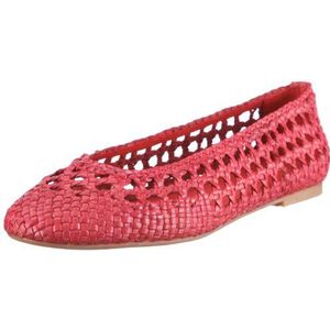 s.Oliver Casual 5-5-22132-38 dames ballerina's, Rood Rood 500, 41 EU