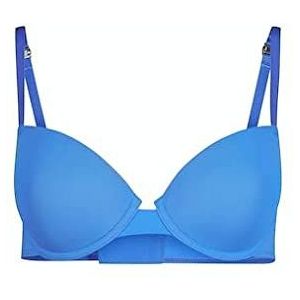 Skiny Dames Micro Essentials T-shirt-beha, Sonic Blue, Regular, Sonic Blue, 70C