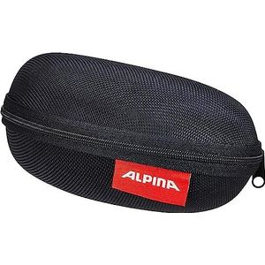 Alpina CASE Large - Stabiel, onbreekbaar en hoogwaardig etui voor sport- en zonnebrillen, zwart, één maat