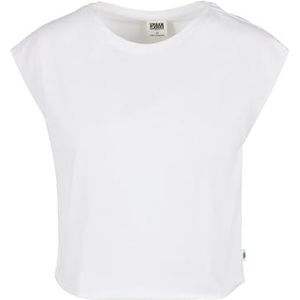 Urban Classics Biologisch T-shirt voor dames, wit, M