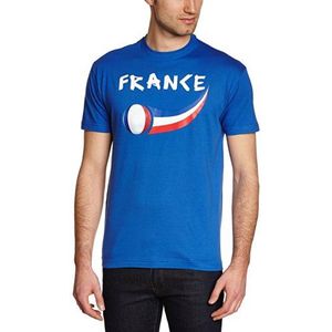Supportershop France Fan T-shirt voor heren
