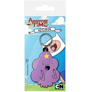 Pyramid International Adventure Time-Lumpy Space Prinses rubberen sleutelhanger, meerkleurig, 4 x 6 x 1,3 cm