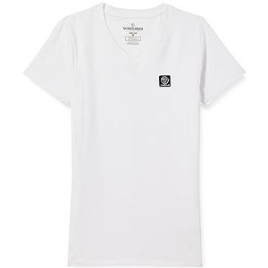 Vingino B Basic T-shirt voor jongens, echt wit, 12 Jaar