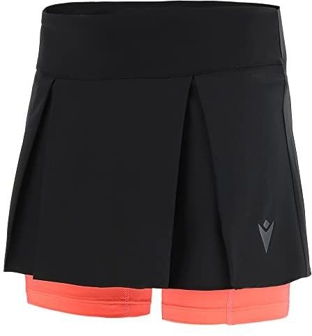 Macron - Run Kona - Damesrok - Licht Zwart/Ncoral