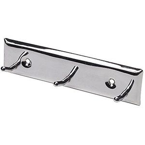 Grohe 07123 9 standaard haaklijst 3 haken, verchroomd