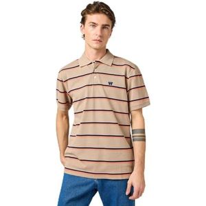 Wrangler - Stripe - Poloshirt - Korte Mouw