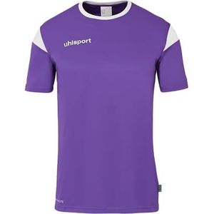 uhlsport Squad Team Voetbalshirt Korte Mouw Voetbalshirt Sportshirt voor Kinderen en Volwassenen - Unisex - Ademend Voetbalshirt