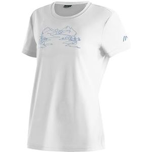 Maier Sports Wilma Print functioneel shirt voor dames, vrijetijdsshirt met print, regular fit
