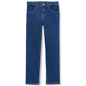 Petit Bateau A057L broek, denim, blauw, 12 jaar meisjes