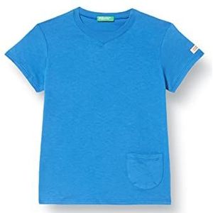 United Colors of Benetton T-shirt voor kinderen, blauw 21h, 6 Maanden