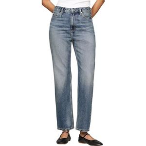 Tommy Hilfiger Dames Classic Straight HW A PAT WW0WW42805 Straight, Pat, 24W/28L, Denim (Pat), 24W / 28L