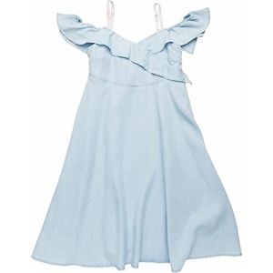 Replay Meisjesjurk, SG3237, 011 super lichtblauw, 10A, 011 Super Light Blue, 10 Jaar