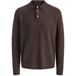 JACK & JONES Jprblamaverick Knit Pack Bf, Chocolate Plum, XS