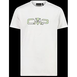 CMP - Jersey T-shirt voor kinderen, wit-acid, 110