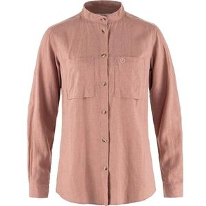 Fjallraven 14600149-300 Övik Hemp Shirt LS W Dameshemd Dusty Rose Maat XXS, Dusty Roze, XXS