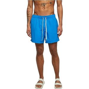 Build your Brand Zwemshort voor heren, zwembroek van nylon, met zakken aan de zijkant en op het zitvlak, verkrijgbaar in vele kleuren, maten XS-5XL, cobalt blue, XL