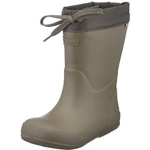 Viking Indie Thermo Wool Rubberlaarzen voor kinderen, uniseks, olijfgroen, 26 EU