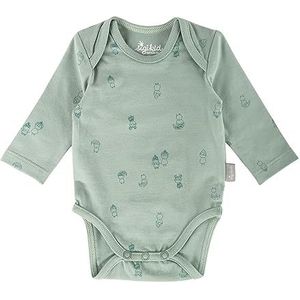 Sigikid Uniseks body met lange mouwen Classic Baby voor jongens en meisjes, groen, 62, groen, 62 cm