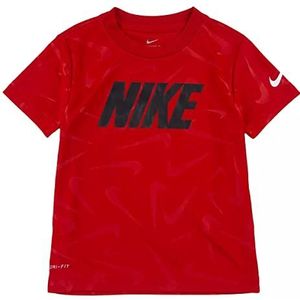 NIKE S6474468 T-shirt met korte mouwen voor kinderen, volwassenen, unisex, rood (86j144-u10)/B, standaard