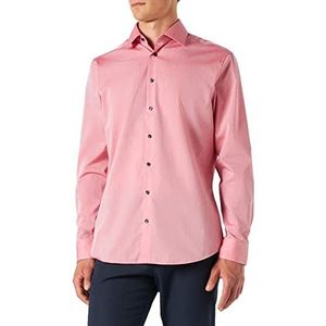 Seidensticker Zakelijk Hemd overhemd voor heren, Rood, 36