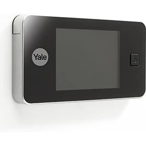 Yale DDV 500 Digitale Deurspion - Deurspion met Camera - Extra Brede Camerahoek - Zilverkleurig