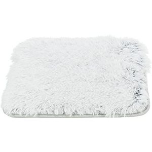 TRIXIE Antislip en gezellige ligmat voor katten Harvey voor planken, 33 × 38 cm, wit-zwart geschikt voor IKEA Kallax - 38040