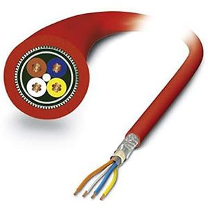 Phoenix 1419173 Serco kabel vs-oe-93k-100, 2 m, rood