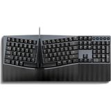 Perixx - Periboard-535 - Toetsenbord - Blauw - Mechanisch - Ergonomisch Ontwerp