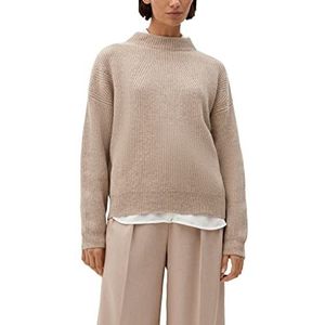 s.Oliver BLACK LABEL Dames 2118295 gebreide trui, bruin, S