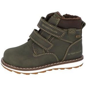 Tom Tailor Kids Jongens 4270070003 Modieuze laarzen, Kaki, 25 EU