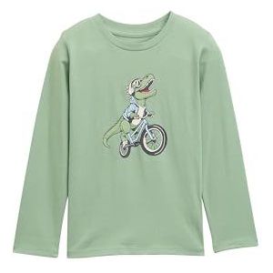 TOM TAILOR Kinder-T-shirt met lange mouwen, 19764 - Light Mint Green, 92-98