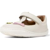 Peu Cami Twins - Ballerina Pumps - Wit - Leer - K800629-001 - Plat - Klittenband