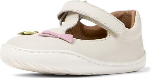 Peu Cami Twins - Ballerina Pumps - Wit - Leer - K800629-001 - Plat - Klittenband