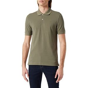 Seidensticker Men's slim fit poloshirt korte mouwen polo shirt, donkergroen, XXL, donkergroen, XXL