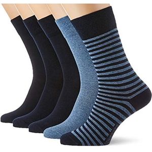 Stay Fresh Sokken voor heren, verpakking van 5 stuks, Gesorteerd 3, 39-42 EU