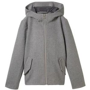 TOM TAILOR Denim Damesjas, 33761, donkergrijs gemêleerd, XL